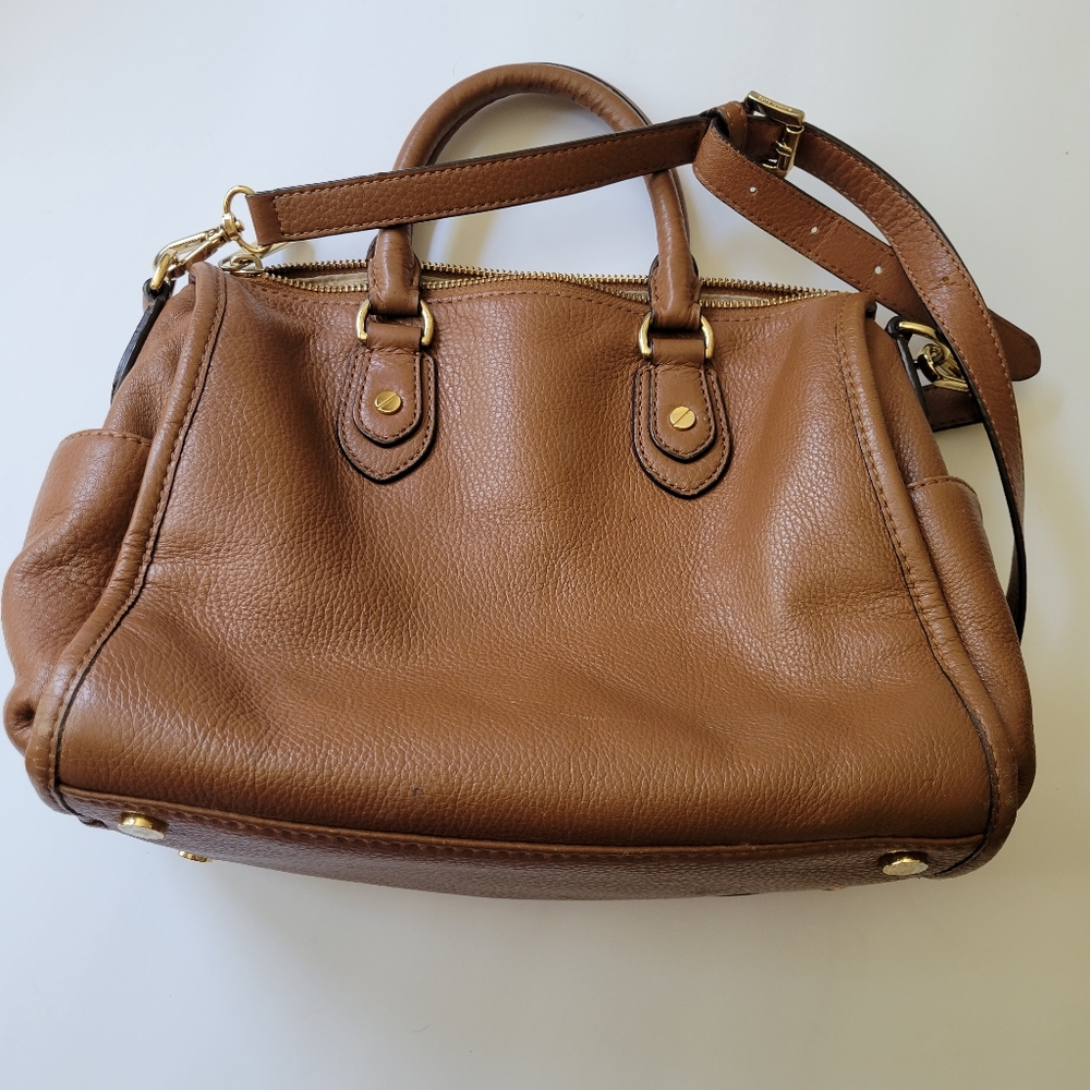 Tan Michael Kors Crossbody Med Size - Picture 2 of 4
